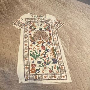 Multi colored Tory Burch dress, 100% PIMA cotton, worn once.